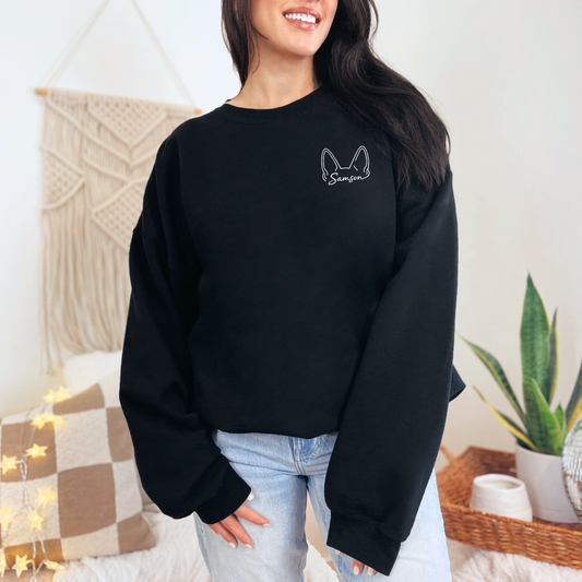 The Sweet Samson Ears Crewneck