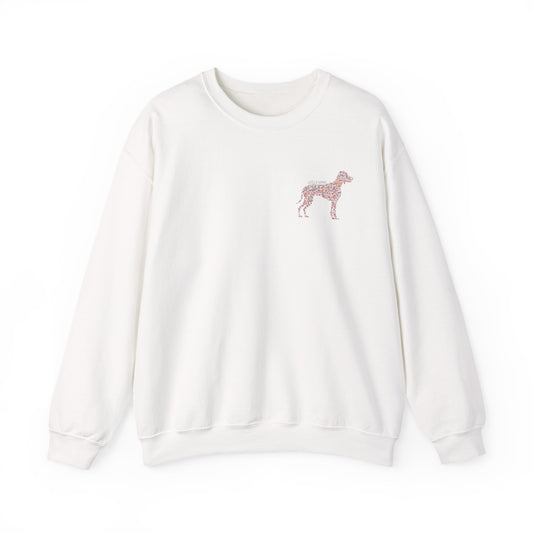 Floral Vizsla Mom Crewneck