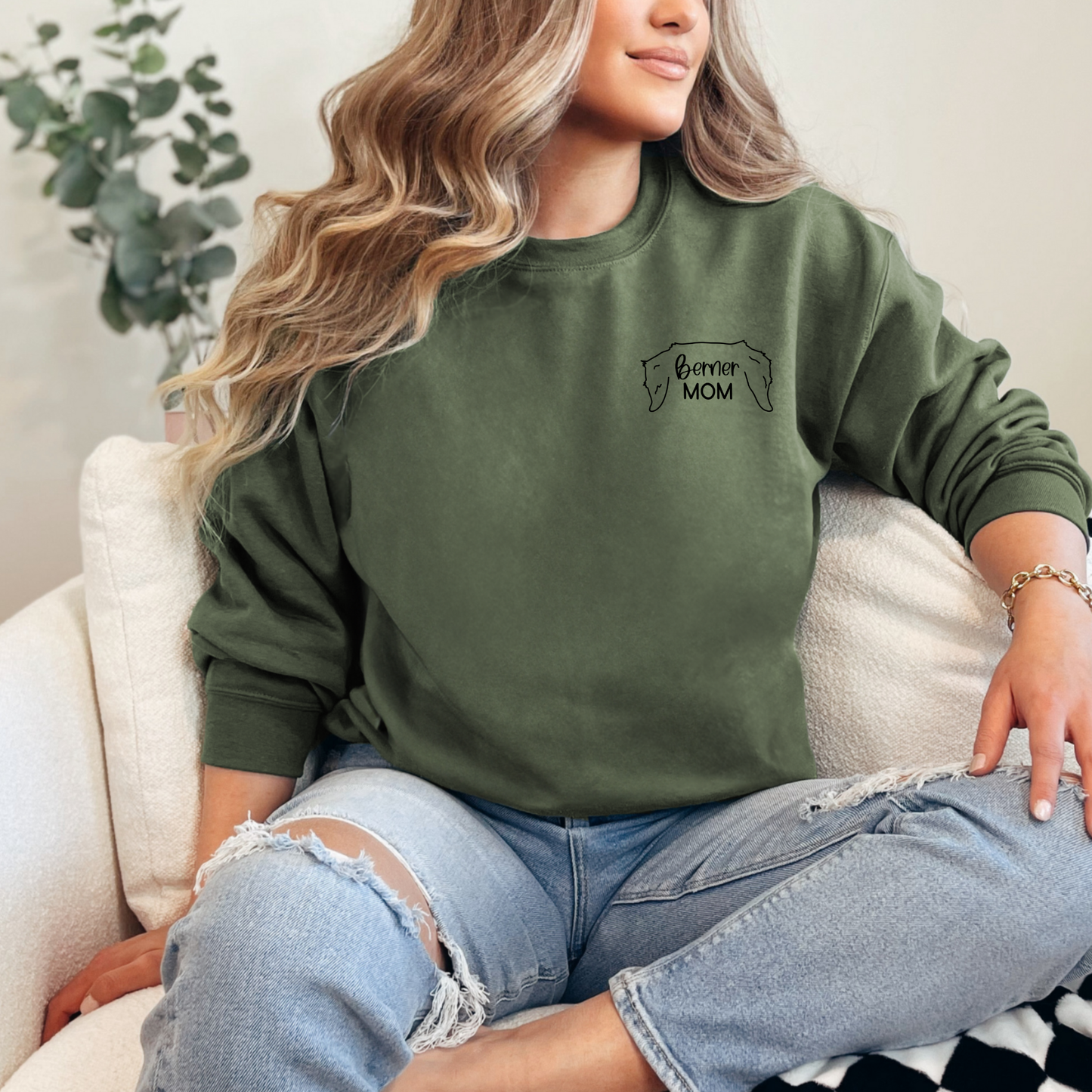 Berner Heart Crewneck