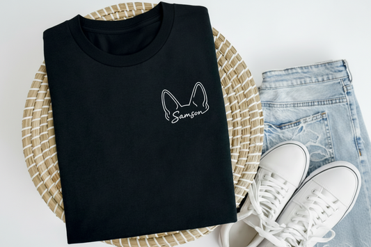 Samson’s Embroidered Tee