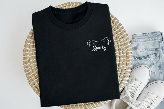 Sparky’s Embroidered Tee