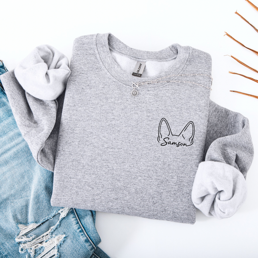 Sweet Samson Ears Crewneck